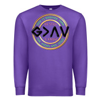 Purple be still and know Premium Sweatshirt - MaliasSmallBusiness