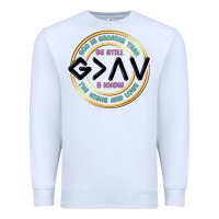 White be still and know Premium Sweatshirt - MaliasSmallBusiness