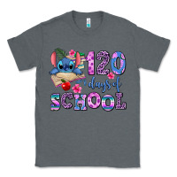 Charcoal Heather 120 days of school Classic Tee - AdoDesignShop