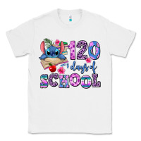 White 120 days of school Classic Tee - AdoDesignShop