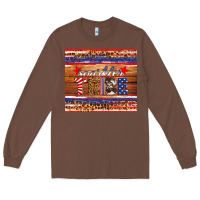 Chestnut 4th of July sparkler tribe Long Sleeve Tee - HRA Design Shop