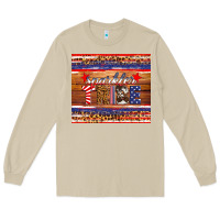 Mushroom 4th of July sparkler tribe Long Sleeve Tee - HRA Design Shop