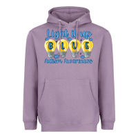 Lavender light it up Heavyweight Hoodie - MaliasSmallBusiness