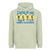 Matcha light it up Heavyweight Hoodie - MaliasSmallBusiness