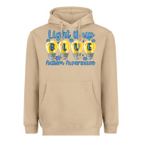 Mushroom light it up Heavyweight Hoodie - MaliasSmallBusiness