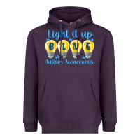 Plum light it up Heavyweight Hoodie - MaliasSmallBusiness