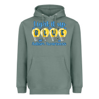 Sage light it up Heavyweight Hoodie - MaliasSmallBusiness