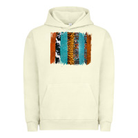 Pigment Pistachio Western Leopard Glitter Aztec Cowhide Pattern Brushstroke Urban Hoodie - Bettercallsaul