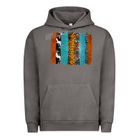 Pigment Tornado Western Leopard Glitter Aztec Cowhide Pattern Brushstroke Urban Hoodie - Bettercallsaul