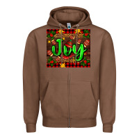 Chestnut joy with gloves for Christmas Zipper Hoodie - AdoDesignShop