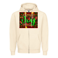 Sandshell joy with gloves for Christmas Zipper Hoodie - AdoDesignShop