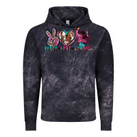 Cloud Black peace love cowgirl Vintage Hoodie - Zillion Design Studio