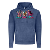 Vintage Denim peace love cowgirl Vintage Hoodie - Zillion Design Studio