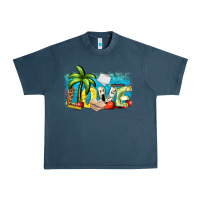 Midnight Navy love summer teacher Urban Heavy Tee - Zillion Design Studio