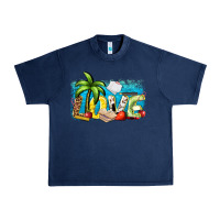 Navy love summer teacher Urban Heavy Tee - Zillion Design Studio