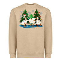 Mushroom christmas duck Heavyweight Sweatshirt - Zillion Design Studio