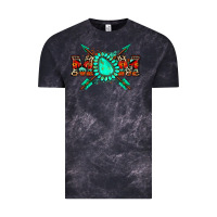Cloud Black aztec mom Vintage Tee - Zillion Design Studio