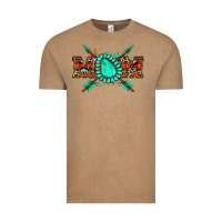 Vintage Coffee aztec mom Vintage Tee - Zillion Design Studio