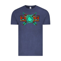 Vintage Denim aztec mom Vintage Tee - Zillion Design Studio