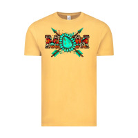 Vintage Mustard aztec mom Vintage Tee - Zillion Design Studio