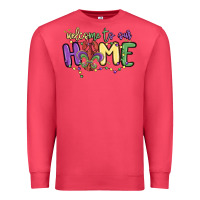 Cardinal welcome to our home Premium Sweatshirt - MaliasSmallBusiness