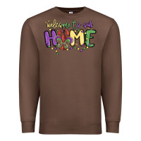 Chestnut welcome to our home Premium Sweatshirt - MaliasSmallBusiness