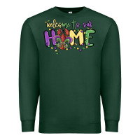 Sports Green welcome to our home Premium Sweatshirt - MaliasSmallBusiness