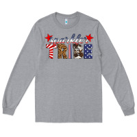 Heather Grey sparkler tribe Long Sleeve Tee - HRA Design Shop