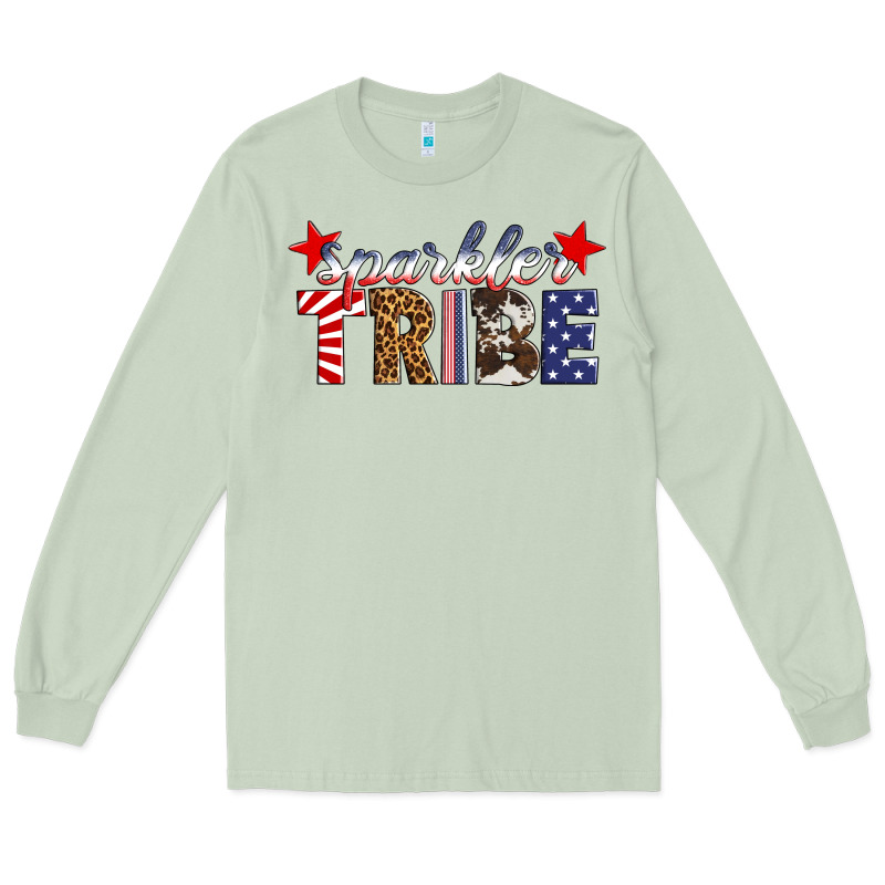 Sparkler Tribe Long Sleeve Tee by HRA Design Shop | Teevron