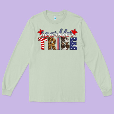 Sparkler Tribe Long Sleeve Tee Designed By Hra Design Shop