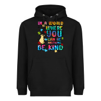Black in a world where you can be anything Heavyweight Hoodie - MaliasSmallBusiness