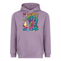 Lavender in a world where you can be anything Heavyweight Hoodie - MaliasSmallBusiness