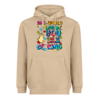Mushroom in a world where you can be anything Heavyweight Hoodie - MaliasSmallBusiness