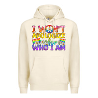Tofu LGBTQ I Won't Apologize For Who I Am Premium Hoodie - BundleAndBundleShop