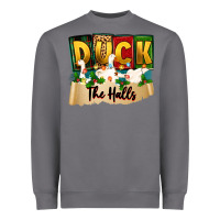 Storm christmas duck the halls Heavyweight Sweatshirt - Zillion Design Studio