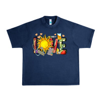 Navy love summer nurse Urban Heavy Tee - Zillion Design Studio