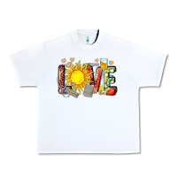 White love summer nurse Urban Heavy Tee - Zillion Design Studio
