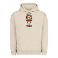 Pigment French Oak Glitter Western Patterned Mom Skull Urban Hoodie - Bettercallsaul