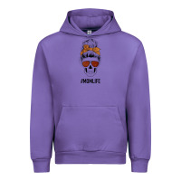 Tulip Glitter Western Patterned Mom Skull Urban Hoodie - Bettercallsaul