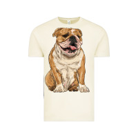 Vintage Arctic english bulldog Vintage Tee - RanaPortraitStore