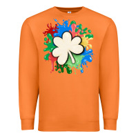 Carrot st patricks day shamrock autism Premium Sweatshirt - MaliasSmallBusiness