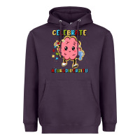 Plum celebrate neurodiversity Heavyweight Hoodie - MaliasSmallBusiness