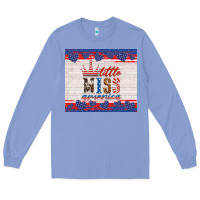 Colony Blue 4th of july little miss America Long Sleeve Tee - HRA Design Shop