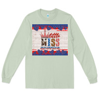 Matcha 4th of july little miss America Long Sleeve Tee - HRA Design Shop