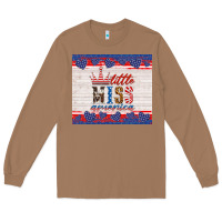 Toasted Coconut 4th of july little miss America Long Sleeve Tee - HRA Design Shop
