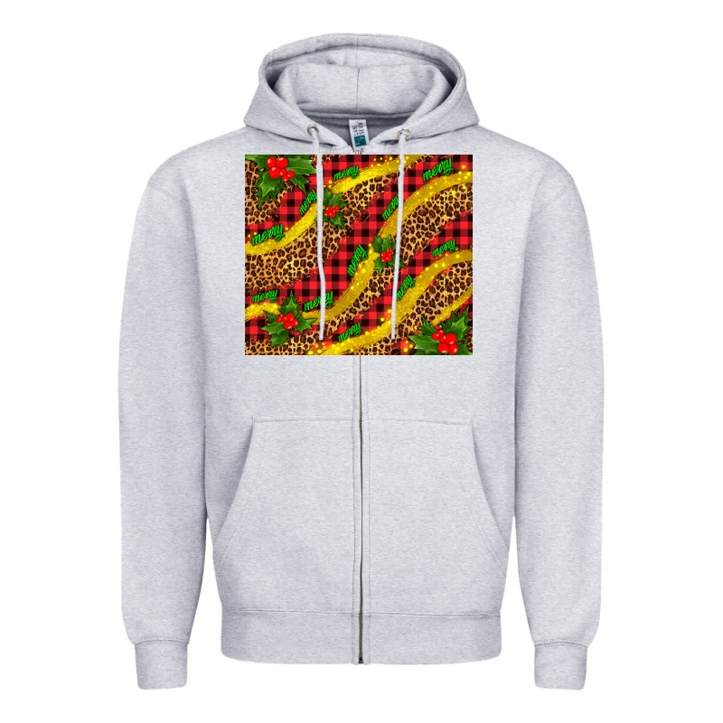 Merry With Mistletoe Zipper Hoodie by AdoDesignShop | Teevron