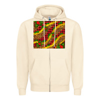 Sandshell merry with mistletoe Zipper Hoodie - AdoDesignShop
