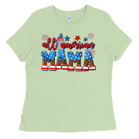 Matcha all american mama Ladies Tee - AdoDesignShop