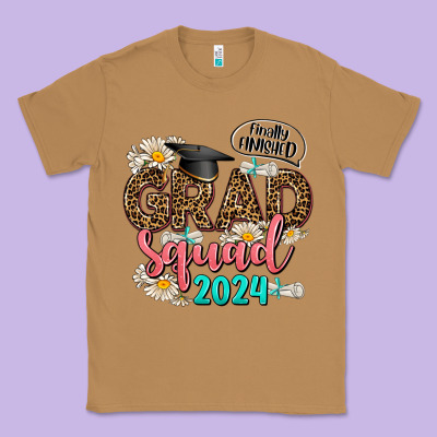 Grad Squad 2024 Classic Tee Designed By Adodesignshop