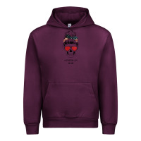 Mauve Wine Glitter American Flag Patterned American Mom Skull Urban Hoodie - Bettercallsaul